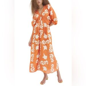Chufy Lucia Patch Embroidered Maxi